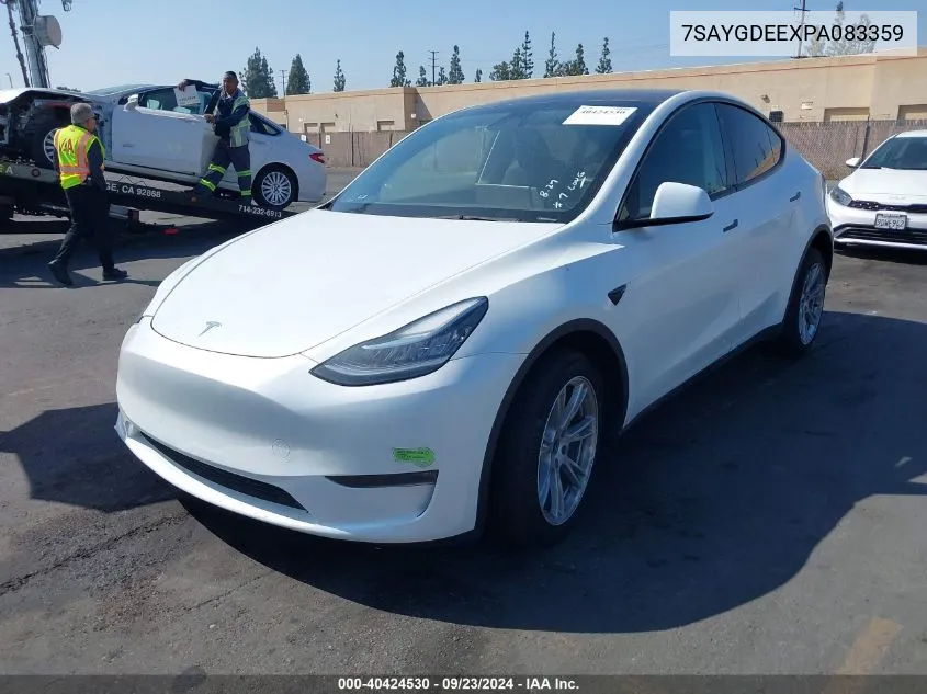 7SAYGDEEXPA083359 2023 Tesla Model Y Awd/Long Range Dual Motor All-Wheel Drive