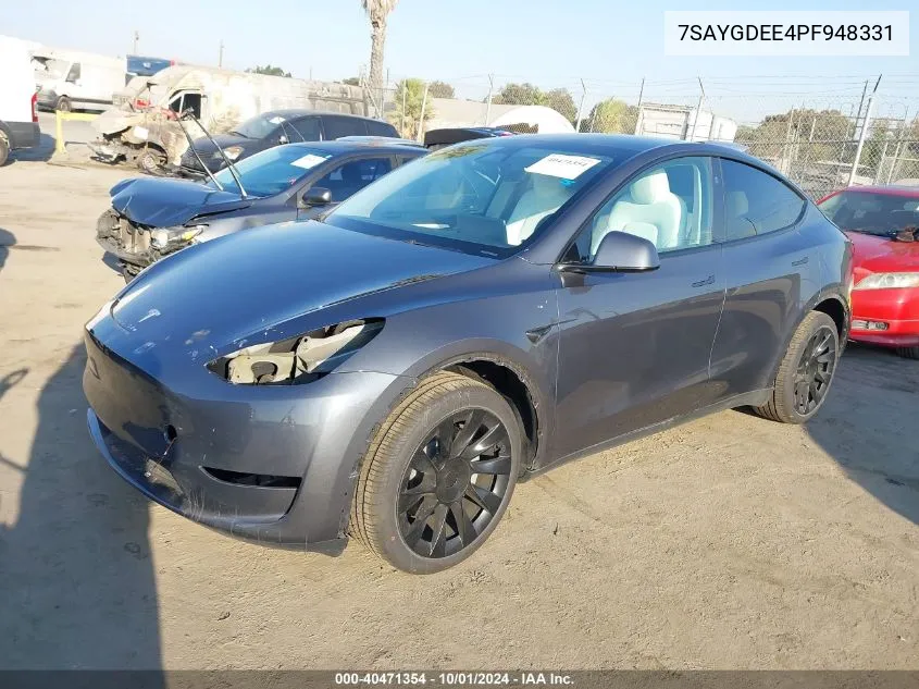 7SAYGDEE4PF948331 2023 Tesla Model Y