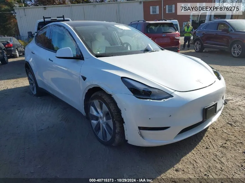 7SAYGDEEXPF876275 2023 Tesla Model Y Awd/Long Range Dual Motor All-Wheel Drive