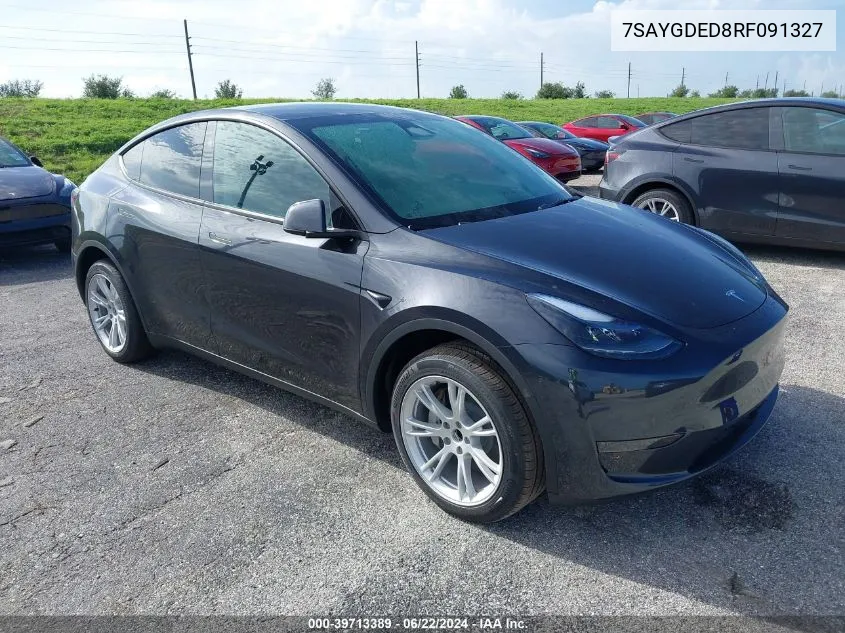 7SAYGDED8RF091327 2024 Tesla Model Y Long Range/Rwd