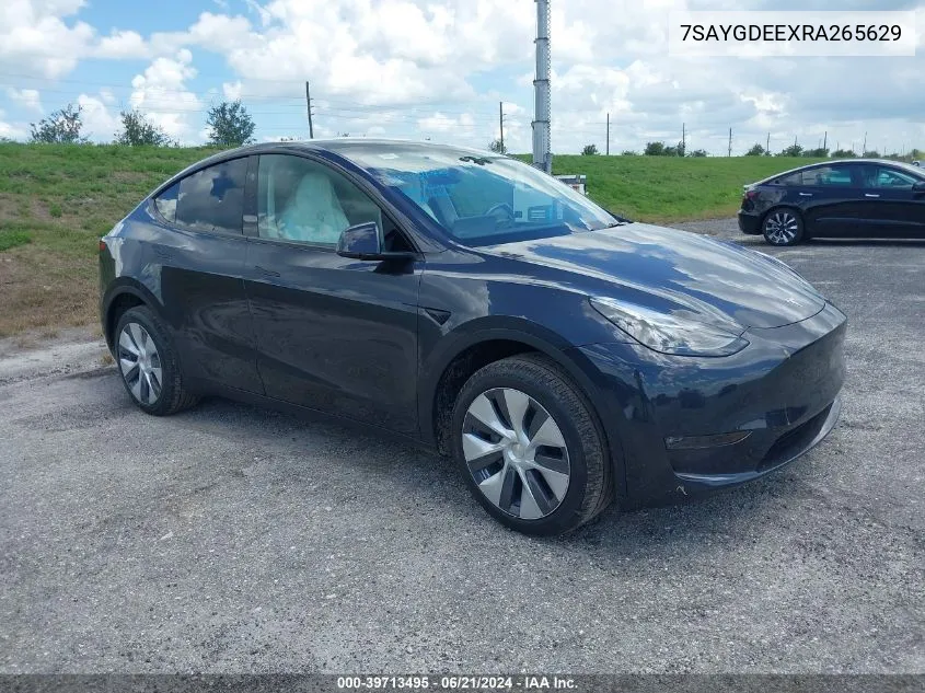 7SAYGDEEXRA265629 2024 Tesla Model Y