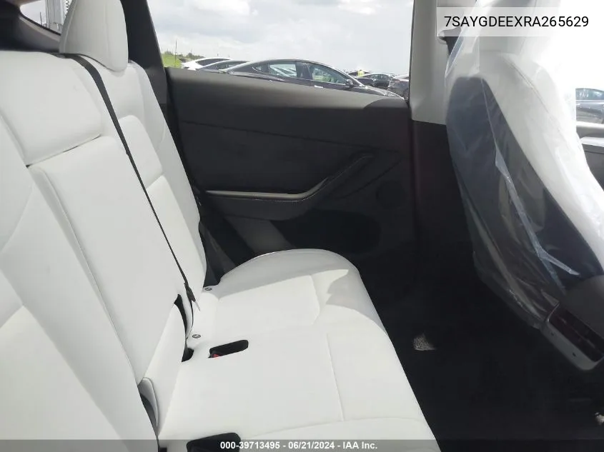 7SAYGDEEXRA265629 2024 Tesla Model Y