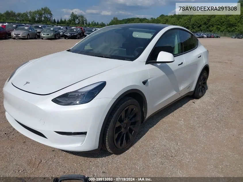 7SAYGDEEXRA291308 2024 Tesla Model Y Long Range Dual Motor All-Wheel Drive