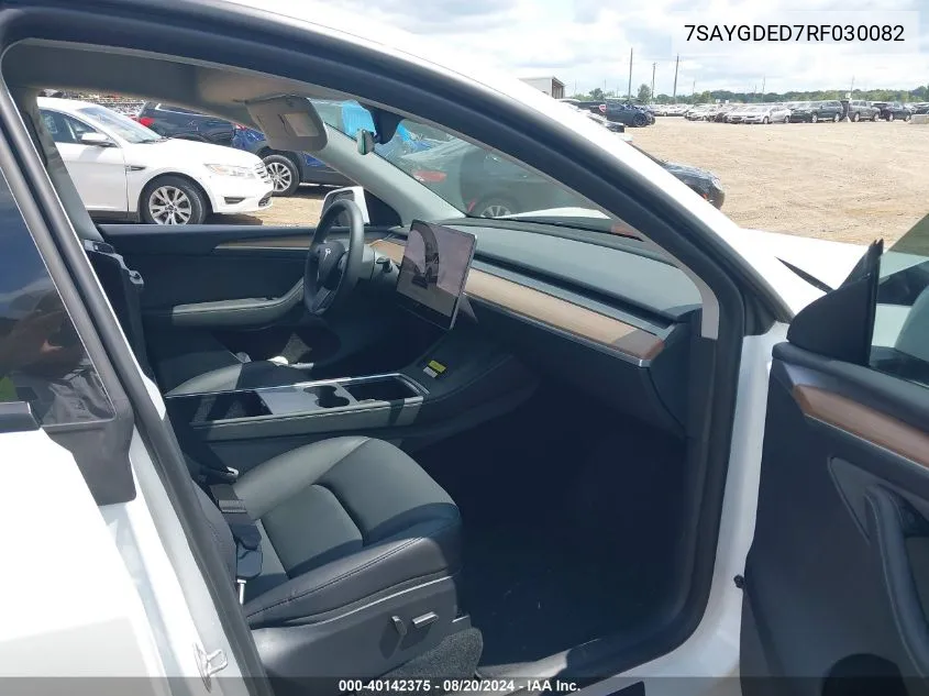 7SAYGDED7RF030082 2024 Tesla Model Y