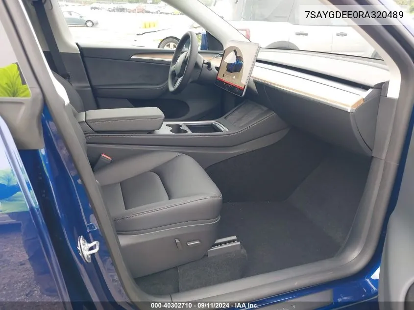 7SAYGDEE0RA320489 2024 Tesla Model Y