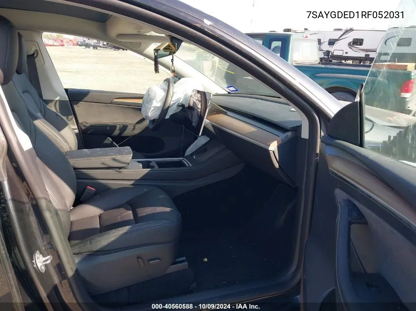 7SAYGDED1RF052031 2024 Tesla Model Y