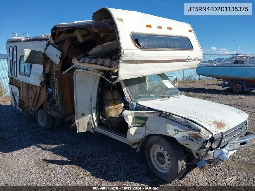 1983 Toyota Pickup / Cab Chassis 1/2 Ton Dlx VIN: JT5RN44D2D1135375 Lot: 40570278