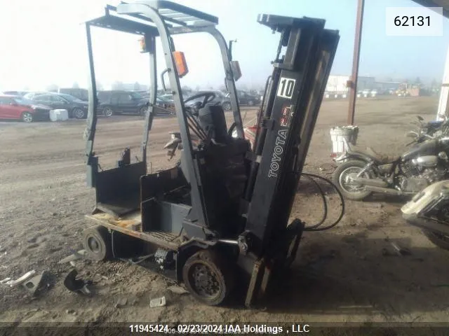 2000 Toyota Forklift VIN: 62131 Lot: 11945424