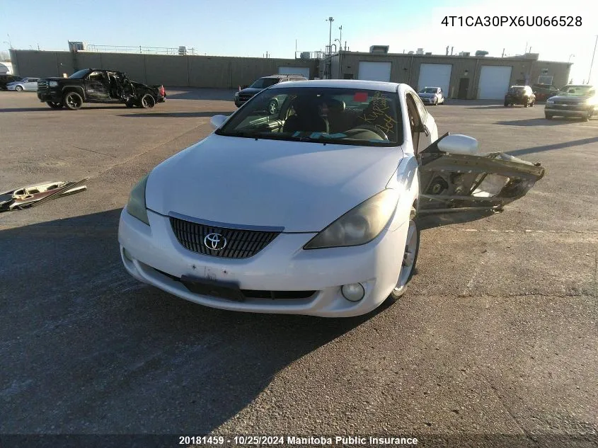 2006 Toyota Camry Solara Sle V6 VIN: 4T1CA30PX6U066528 Lot: 20181459