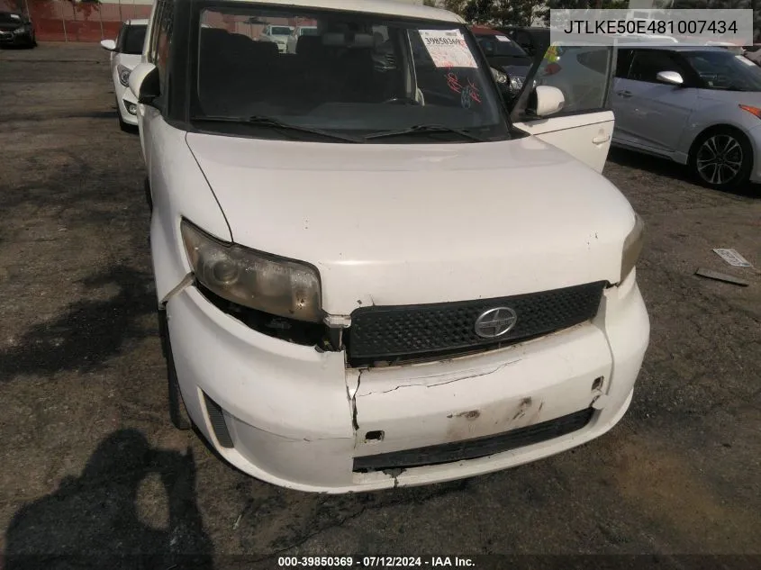 2008 Scion Xb VIN: JTLKE50E481007434 Lot: 39850369