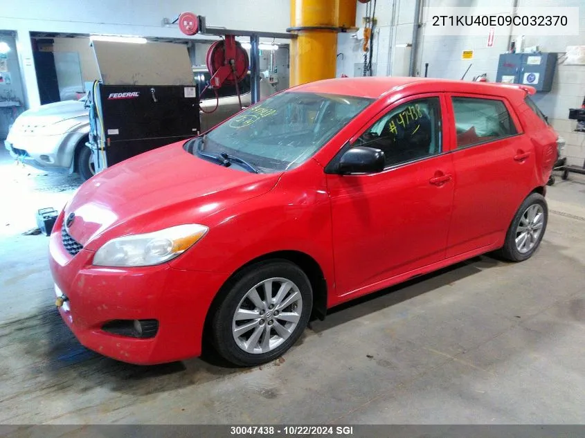 2009 Toyota Corolla Matrix VIN: 2T1KU40E09C032370 Lot: 30047438