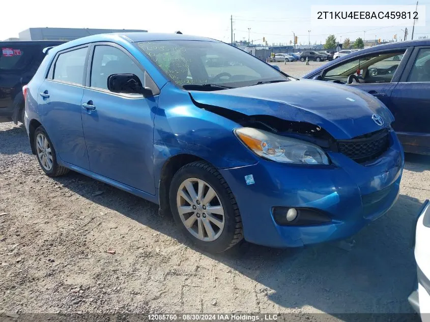 2010 Toyota Corolla Matrix VIN: 2T1KU4EE8AC459812 Lot: 12085760