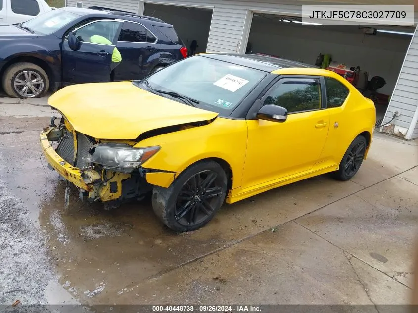 JTKJF5C78C3027709 2012 Toyota Scion Tc