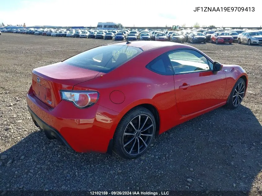 2014 Toyota Scion Fr-S VIN: JF1ZNAA19E9709413 Lot: 12102159