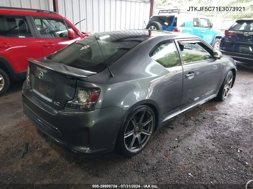 2014 Scion Tc VIN: JTKJF5C71E3073921 Lot: 39989704