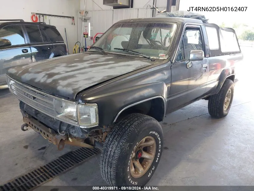 1987 Toyota 4Runner Rn60 VIN: JT4RN62D5H0162407 Lot: 40319971