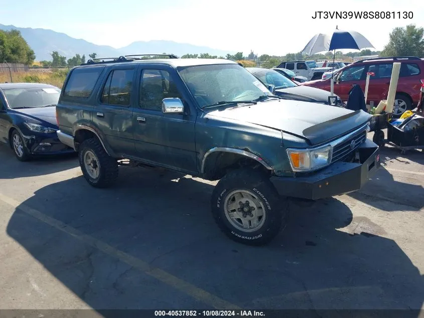 1995 Toyota 4Runner Vn39 Sr5 VIN: JT3VN39W8S8081130 Lot: 40537852