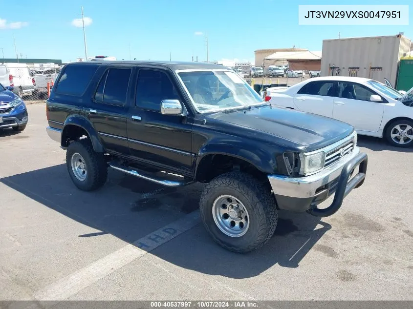 1995 Toyota 4Runner Vn29 Sr5 VIN: JT3VN29VXS0047951 Lot: 40537997