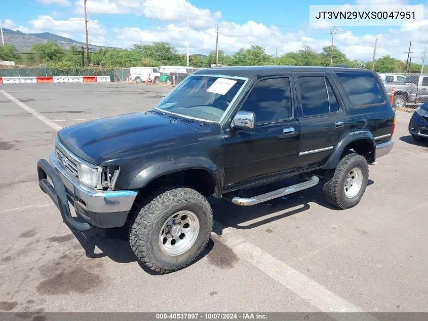 1995 Toyota 4Runner Vn29 Sr5 VIN: JT3VN29VXS0047951 Lot: 40537997