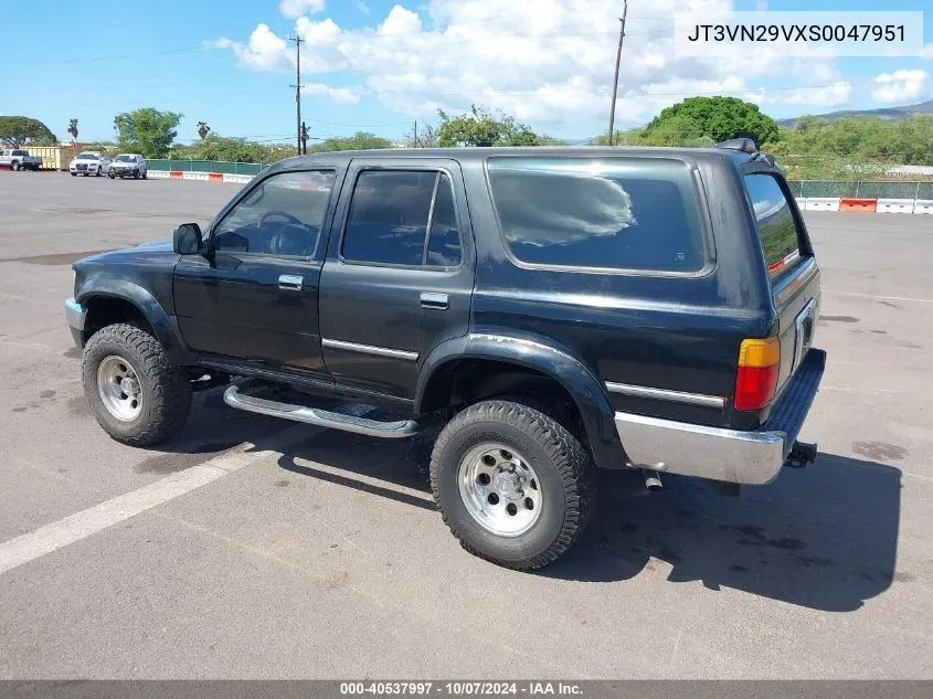 1995 Toyota 4Runner Vn29 Sr5 VIN: JT3VN29VXS0047951 Lot: 40537997