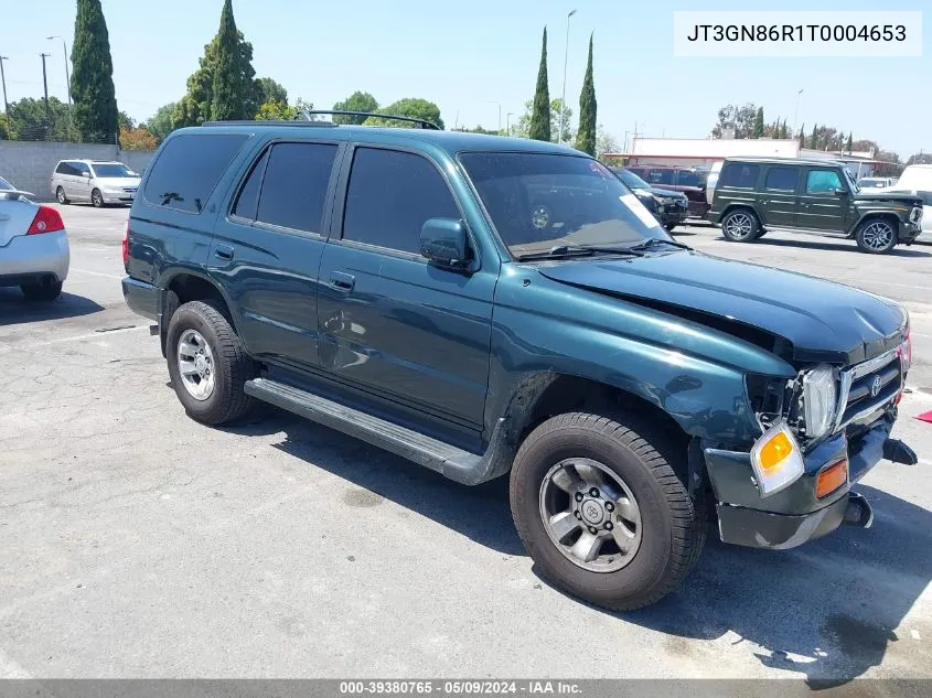 1996 Toyota 4Runner Sr5 VIN: JT3GN86R1T0004653 Lot: 39380765