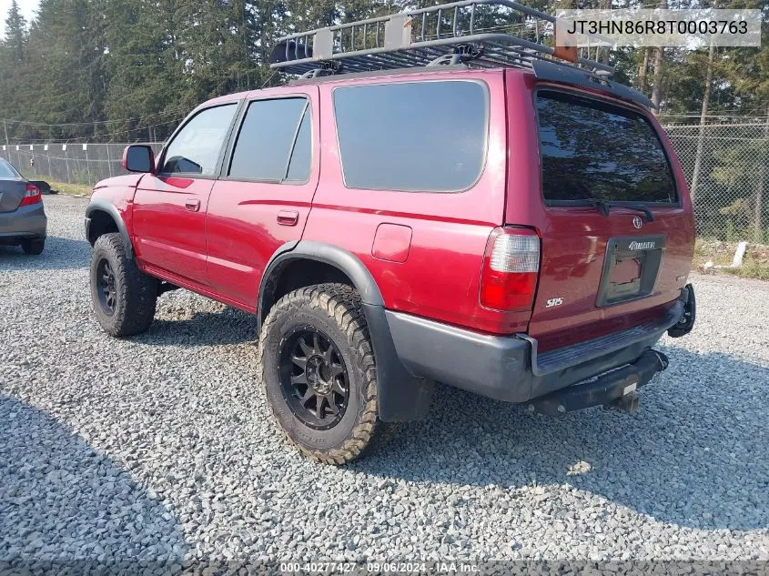 1996 Toyota 4Runner Sr5 VIN: JT3HN86R8T0003763 Lot: 40277427