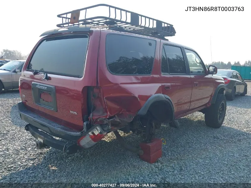 1996 Toyota 4Runner Sr5 VIN: JT3HN86R8T0003763 Lot: 40277427