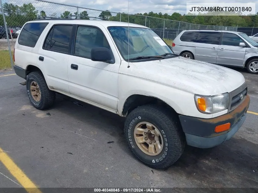 JT3GM84RXT0001840 1996 Toyota 4Runner