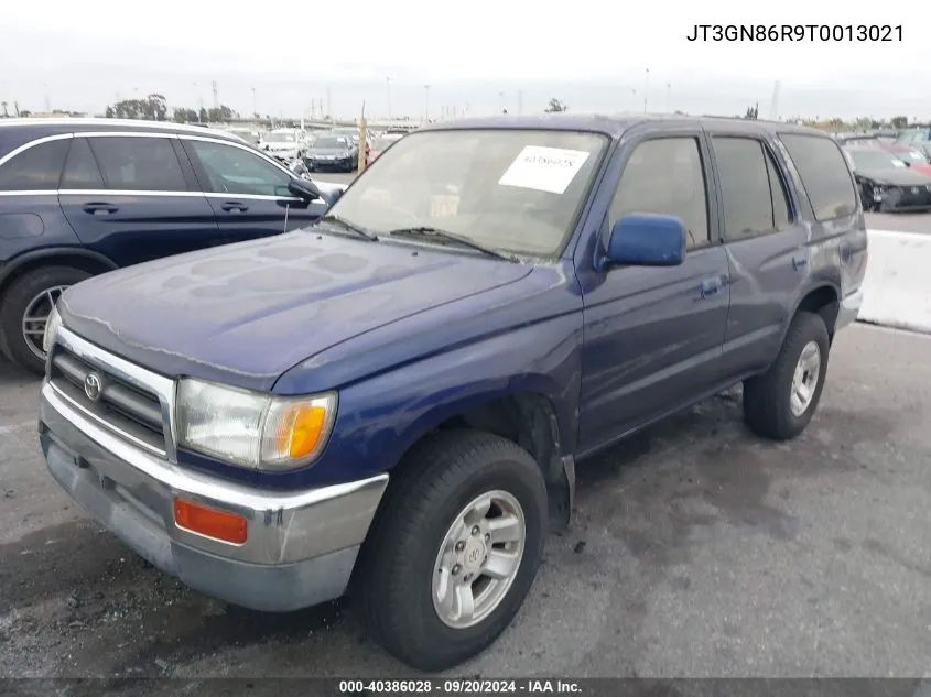 1996 Toyota 4Runner Sr5 VIN: JT3GN86R9T0013021 Lot: 40386028