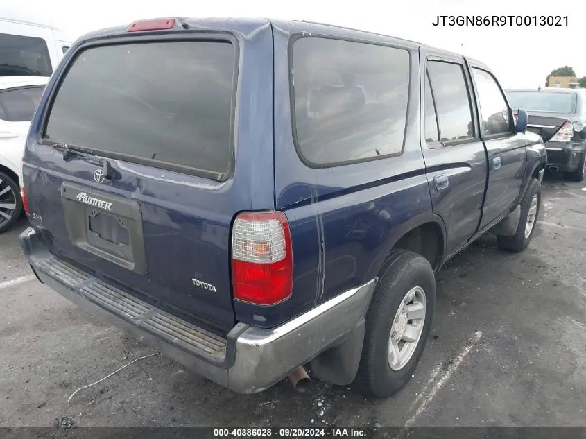 1996 Toyota 4Runner Sr5 VIN: JT3GN86R9T0013021 Lot: 40386028