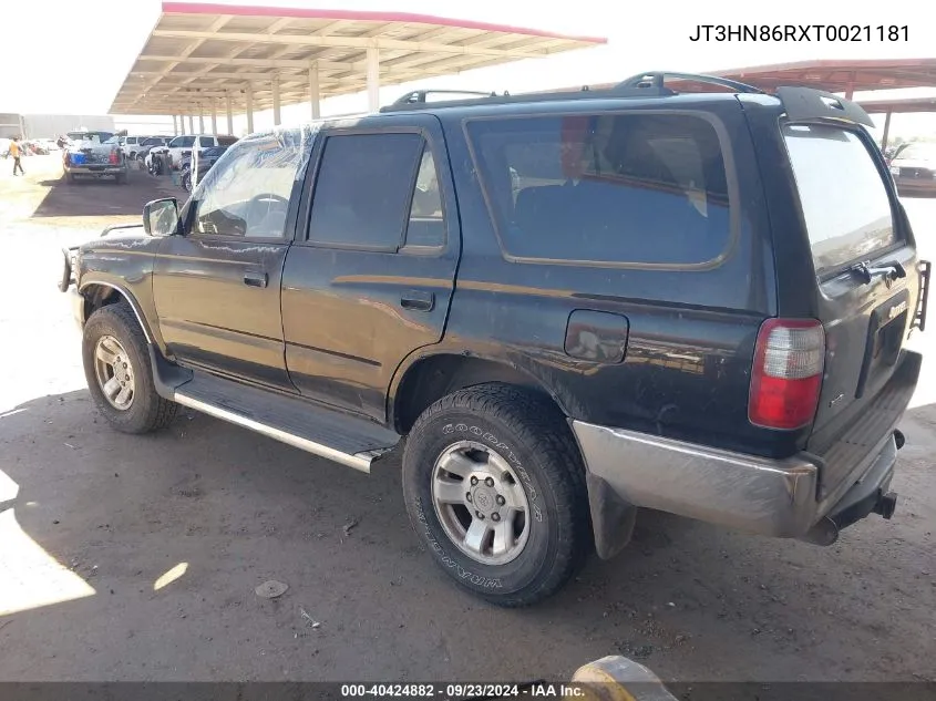 1996 Toyota 4Runner Sr5 VIN: JT3HN86RXT0021181 Lot: 40424882