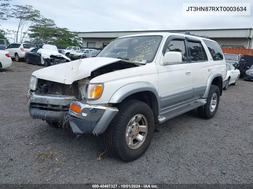 1996 Toyota 4Runner Limited VIN: JT3HN87RXT0003634 Lot: 40487327