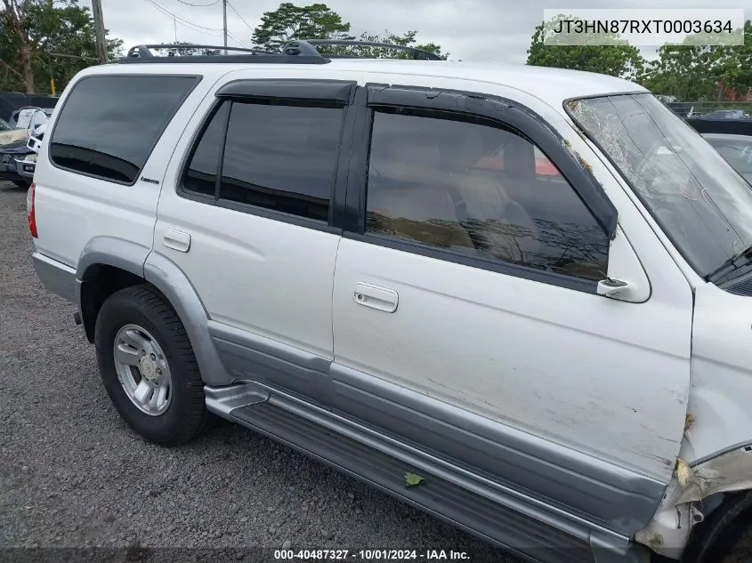 1996 Toyota 4Runner Limited VIN: JT3HN87RXT0003634 Lot: 40487327