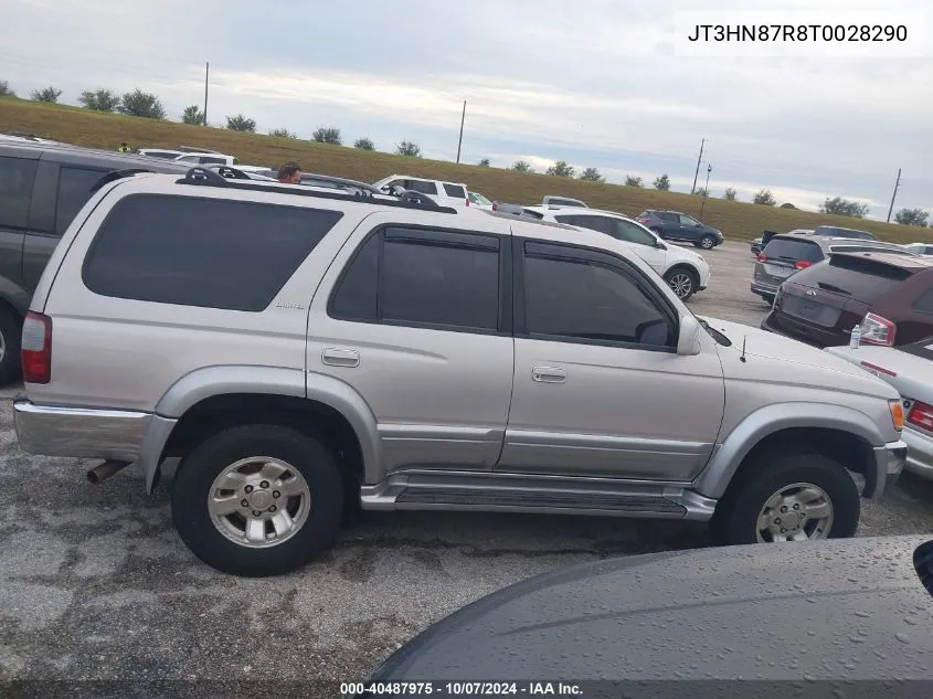 1996 Toyota 4Runner Limited VIN: JT3HN87R8T0028290 Lot: 40487975