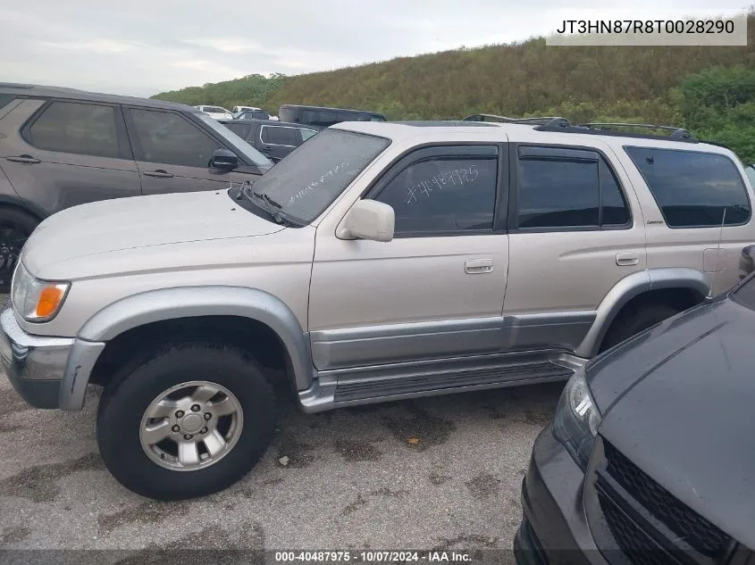 1996 Toyota 4Runner Limited VIN: JT3HN87R8T0028290 Lot: 40487975