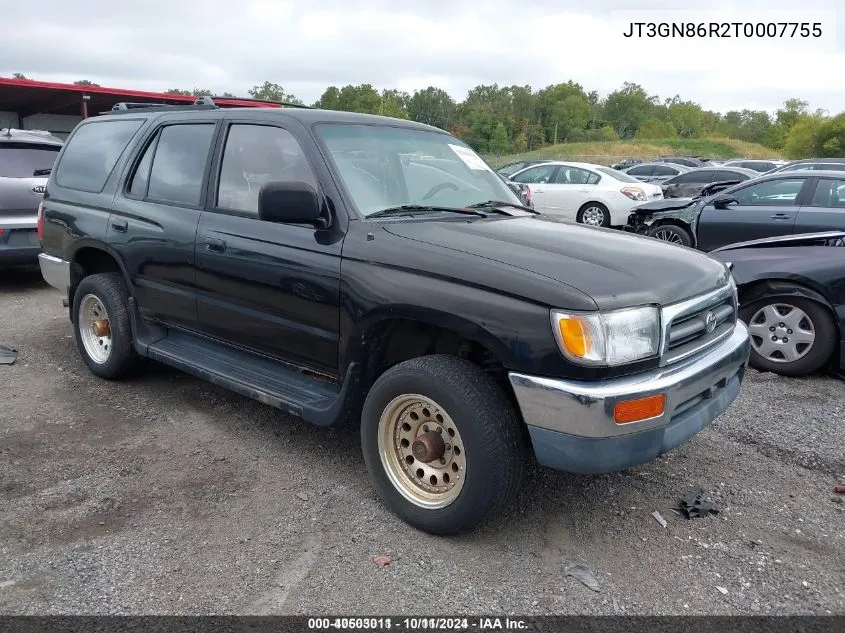 1996 Toyota 4Runner Sr5 VIN: JT3GN86R2T0007755 Lot: 40503011