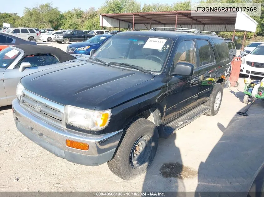 1996 Toyota 4Runner Sr5 VIN: JT3GN86R3T0017968 Lot: 40568135