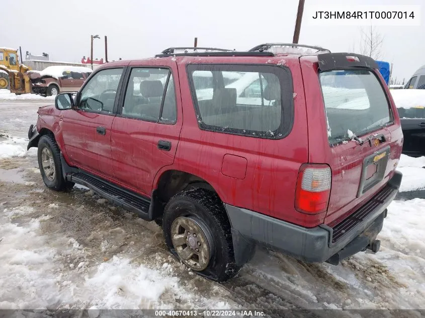 1996 Toyota 4Runner Sr5 VIN: JT3HM84R1T0007014 Lot: 40670413