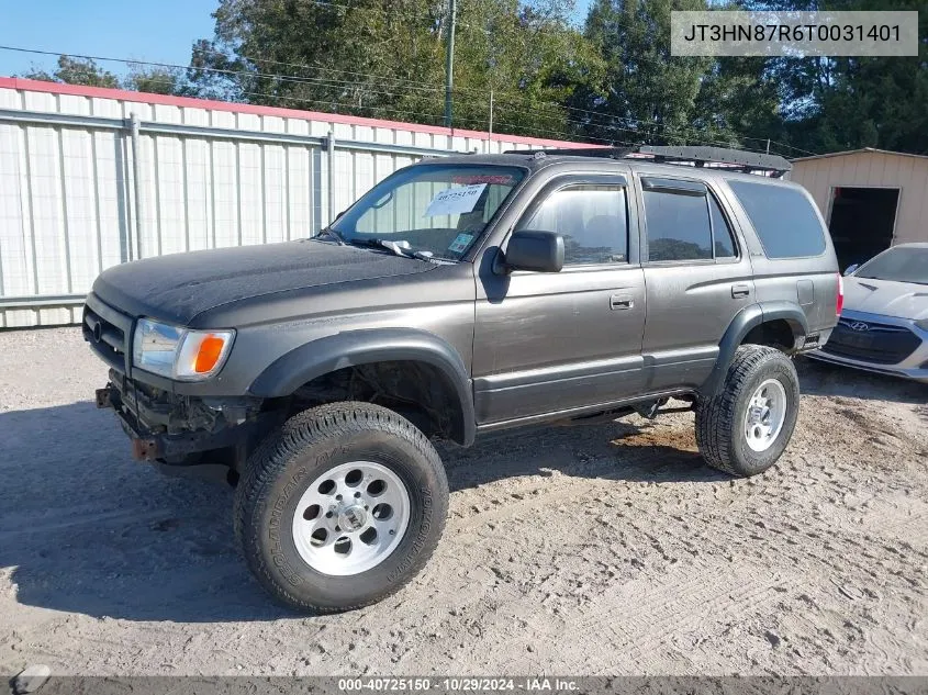 1996 Toyota 4Runner Limited VIN: JT3HN87R6T0031401 Lot: 40725150