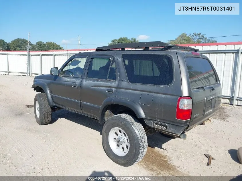 1996 Toyota 4Runner Limited VIN: JT3HN87R6T0031401 Lot: 40725150