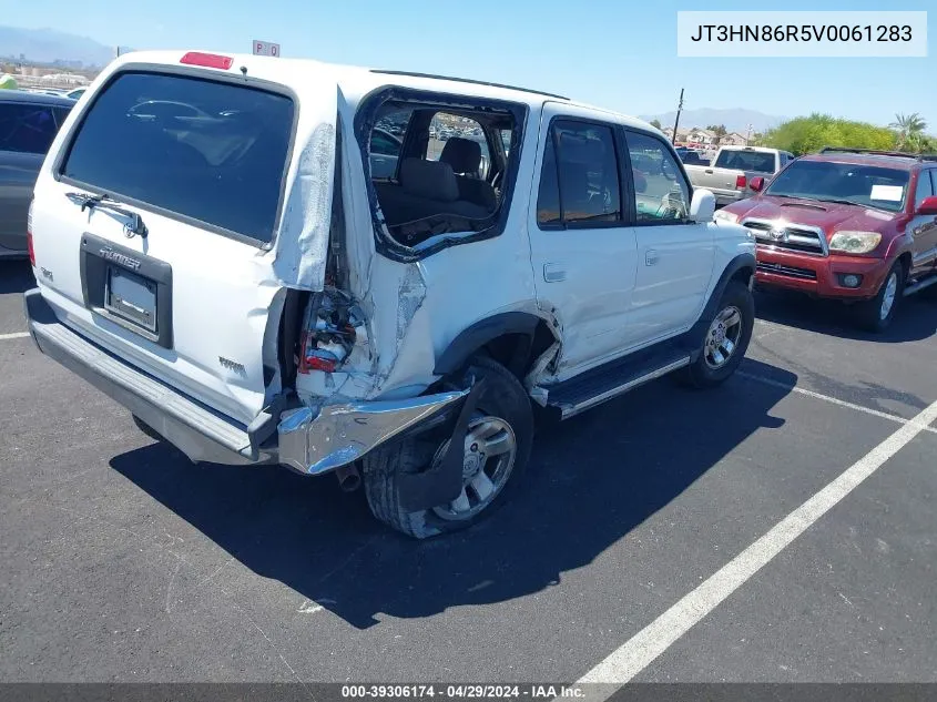 1997 Toyota 4Runner Sr5 V6 VIN: JT3HN86R5V0061283 Lot: 39306174