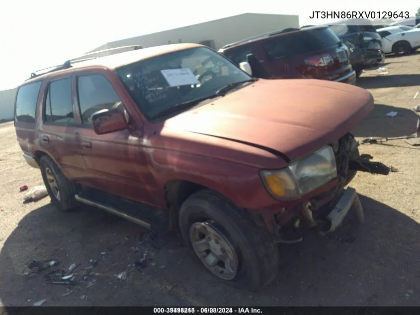 1997 Toyota 4Runner Sr5 VIN: JT3HN86RXV0129643 Lot: 39498218