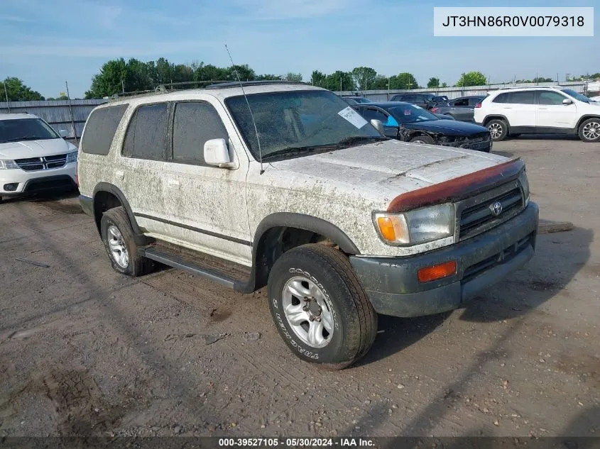 1997 Toyota 4Runner Sr5 V6 VIN: JT3HN86R0V0079318 Lot: 39527105