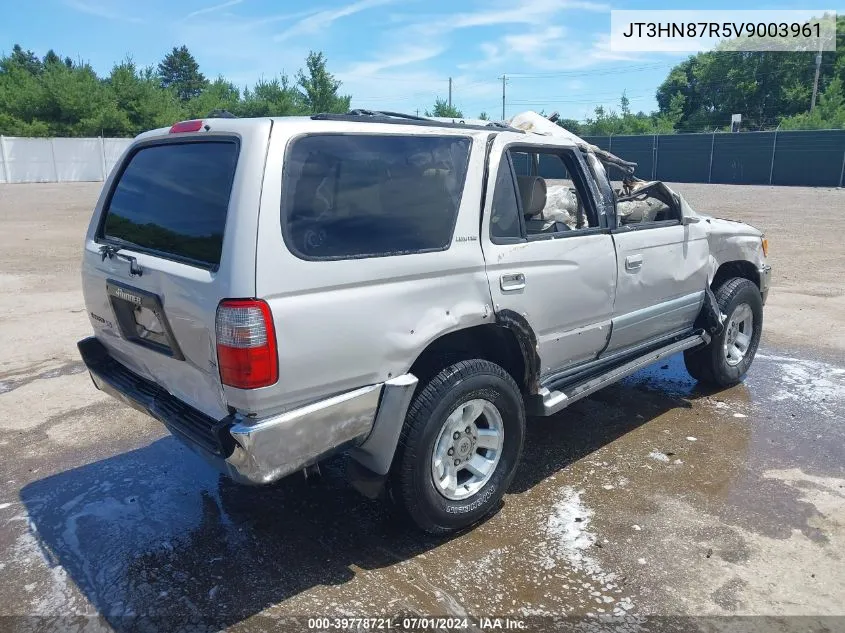 1997 Toyota 4Runner Limited VIN: JT3HN87R5V9003961 Lot: 39778721