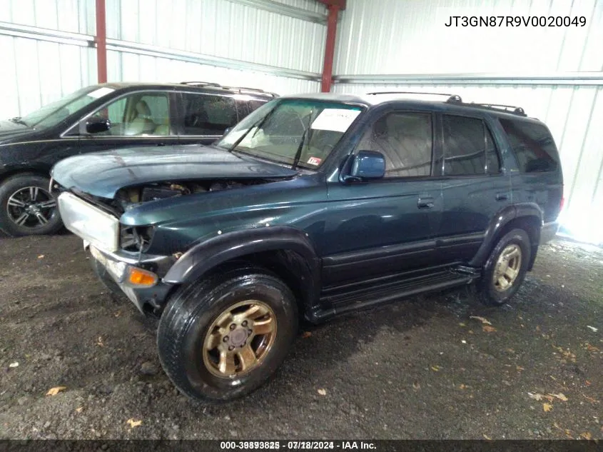 1997 Toyota 4Runner Limited VIN: JT3GN87R9V0020049 Lot: 39893825