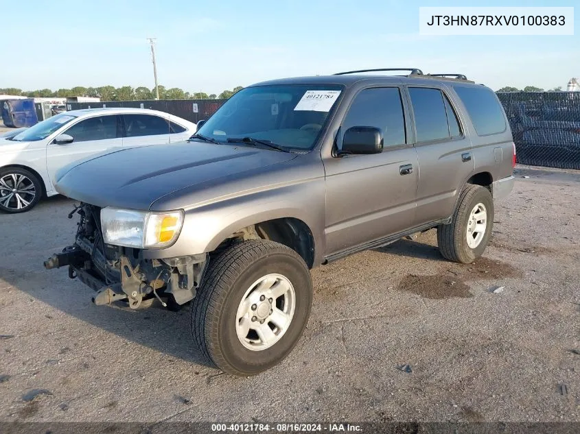 1997 Toyota 4Runner Sr5 V6 Limited VIN: JT3HN87RXV0100383 Lot: 40121784