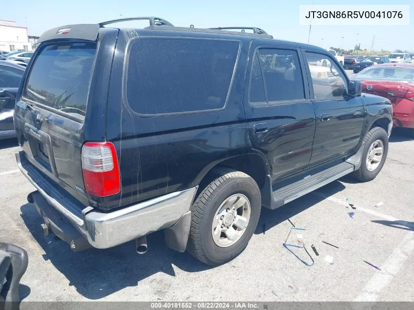 1997 Toyota 4Runner Sr5 V6 VIN: JT3GN86R5V0041076 Lot: 40181552