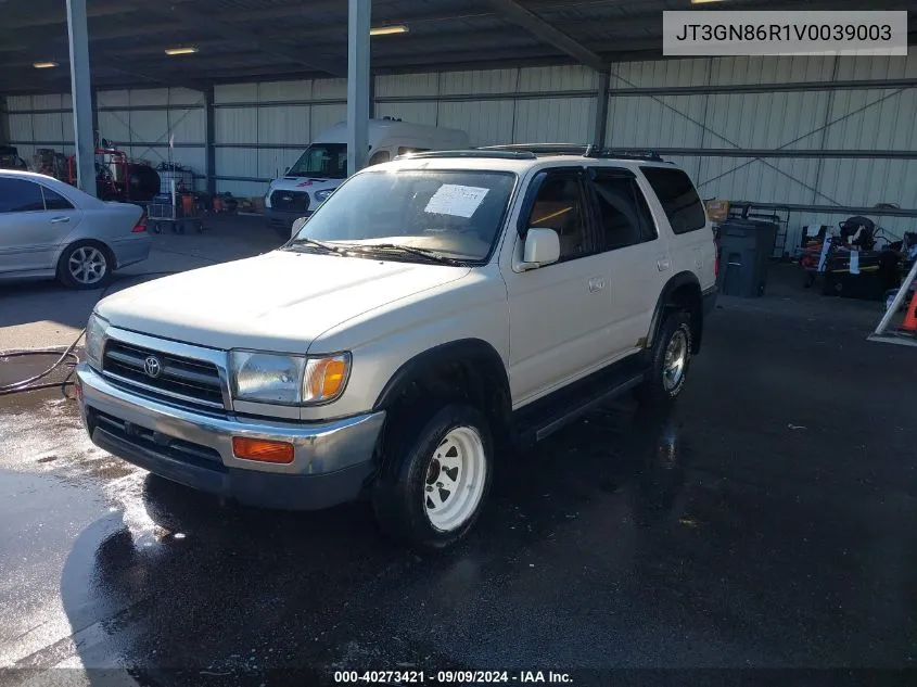 1997 Toyota 4Runner Sr5 V6 VIN: JT3GN86R1V0039003 Lot: 40273421