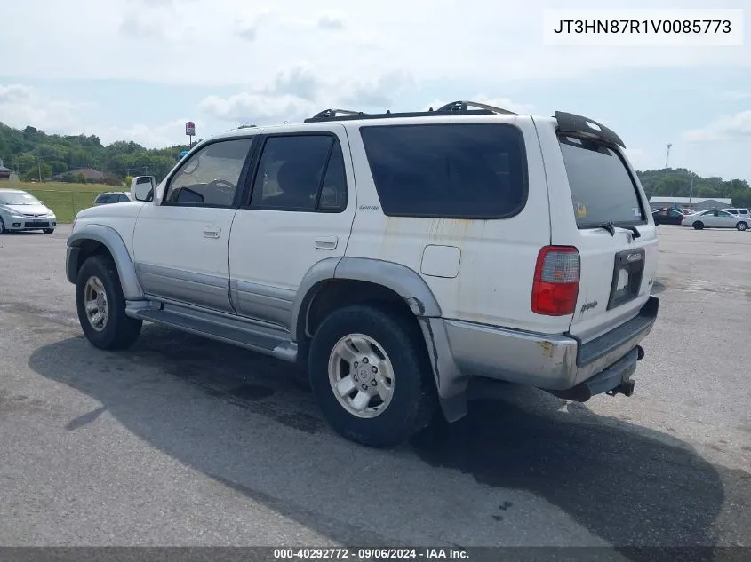 1997 Toyota 4Runner Sr5 V6 Limited VIN: JT3HN87R1V0085773 Lot: 40292772