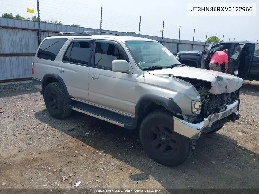 1997 Toyota 4Runner Sr5 V6 VIN: JT3HN86RXV0122966 Lot: 40297646